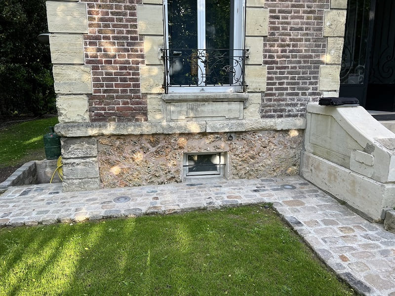 Photo des fenêtres avant travaux